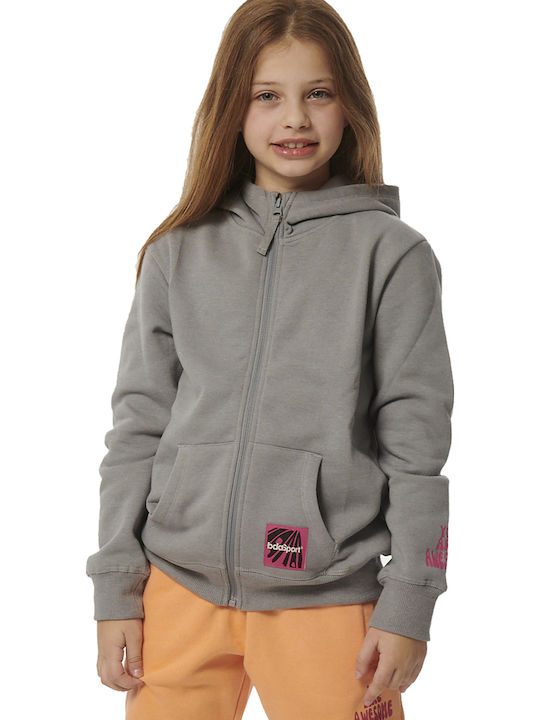 Body Action Fleece Kids Sweatshirt Cardigan wit...
