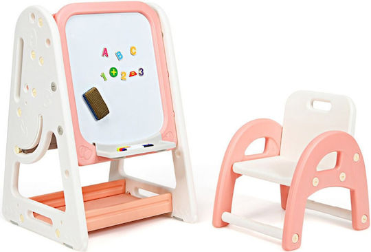 Costway Kids Magnetic Board 100x100x100cm