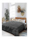 Madi Velvet Blanket for Couch 125x170cm Anthracite