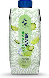 Minoa Water Βιταμινούχο Νερό με Γεύση Lime, Mint & Cucumber 12x750ml