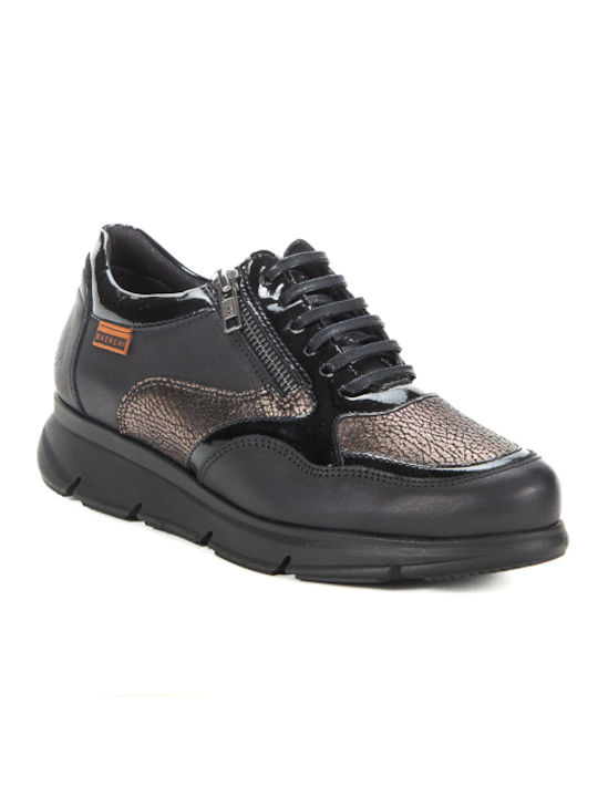 Baerchi Damen Sneakers Schwarz