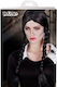 Secrete Carnival Wig with Braids Brunette for Halloween