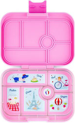 Yumbox Original Kids Lunch Plastic Box Pink