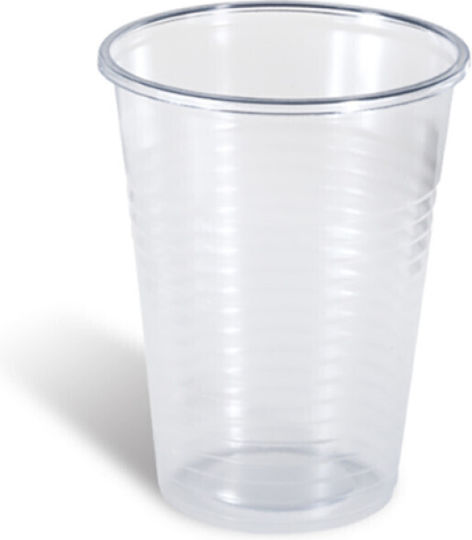 Waterfresh Ποτήρι μιας Χρήσης Πλαστικό Διάφανο 220ml 100τμχ