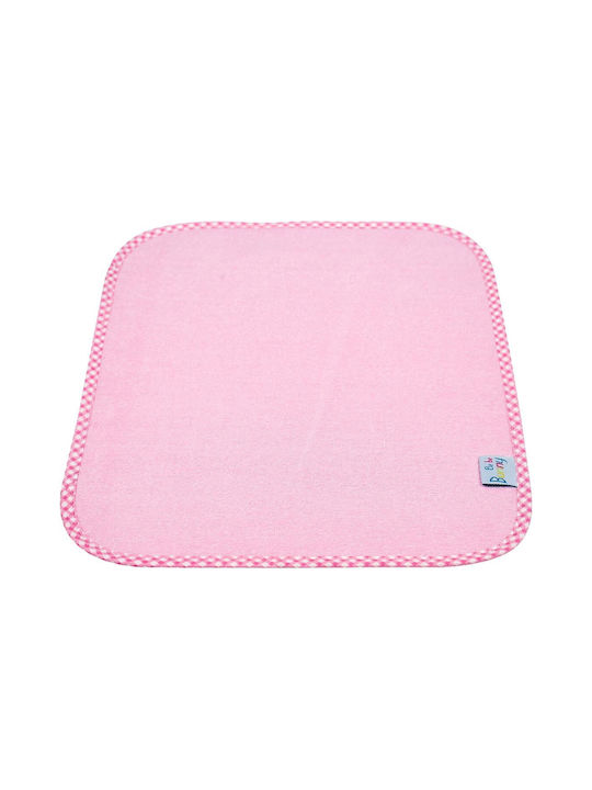 Bunny Bebe Lavetă de Umăr White-Pink Alb 23x33εκ.