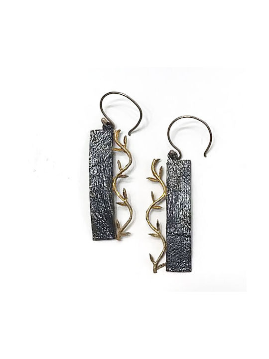 Antwnakakis Earrings made of Silver