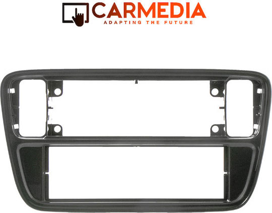 Carmedia Πρόσοψη 2 Din για Seat Mii Skoda Citigo Volkswagen Up 2011-2016