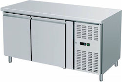 Amitek Commercial Counter Freezer 282lt with Doors