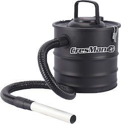Cresman Ash Vacuum 1200W with 20lt Waste Container Cresman Ash Vacuum 1200W with 20lt Waste Container