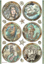 Stamperia A4 Tissue paper Decoupage