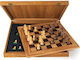 Manopoulos Wooden Chess Olive Wood 40x40cm