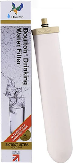 Doulton Water Filter Cartridge Countertop And Under Counter Activated Carbon 10" Ultra Si 0.2 Micron