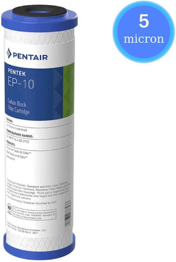 Pentair Countertop and Under Sink Water Filter Replacement made of Activated Carbon 10" Ep-10 5 μm