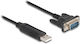 DeLock Μετατροπέας USB-A male σε Serial male 1τμχ 66461