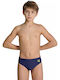Arena Kids Swimwear Swim Briefs Navy Blue/Multicolour Pale Green