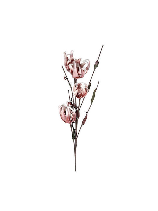 Espiel Decorative Artificial Plant Pink 116cm 1pcs