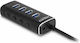 DeLock USB-Hub 4 Anschlüsse USB 3.0 mit Anschlu...