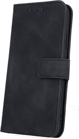 Senso Velvet Book Δερματίνης Μαύρο (Redmi 12 4G / Redmi 12 5G)