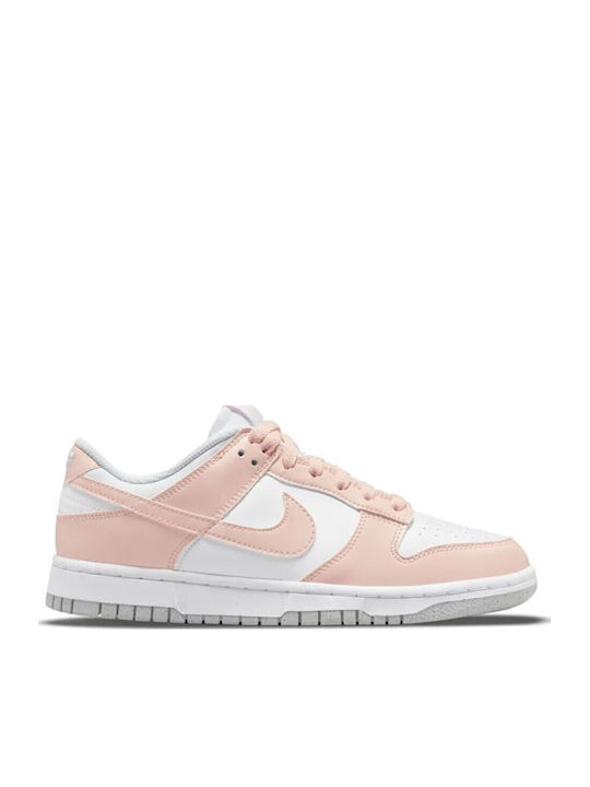 Nike Dunk Low Next Nature Γυναικεία Sneakers Λευκά