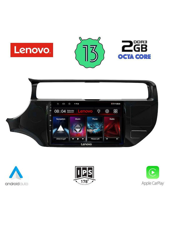 Lenovo Ηχοσύστημα Αυτοκινήτου για Kia Rio 2015-2018 (Bluetooth/USB/WiFi/GPS) με Οθόνη Αφής 9"