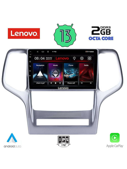 Lenovo Car-Audiosystem für Jeep Großer Cherokee 2011-2014 (Bluetooth/USB/WiFi/GPS) mit Touchscreen 9"
