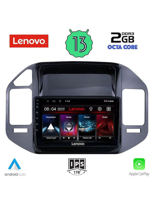 Lenovo Ηχοσύστημα Αυτοκινήτου για Mitsubishi Pajero 1999-2006 (Bluetooth/USB/WiFi/GPS) με Οθόνη Αφής 9"