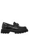 Exe Patent Leather Women's Loafers in Black Color