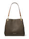 Kensington Γυναικεία Τσάντα Shopper Ώμου Καφέ