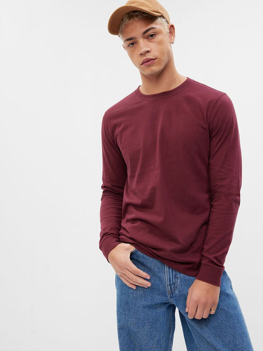 GAP Everyday Soft Men's Long Sleeve Blouse Red