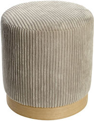 Bean Bag Stool Poof Grey 40x40x40cm