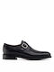 Perlamoda Men's Leather Dress Shoes Black