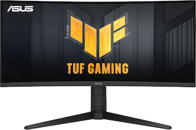 Asus TUF Gaming VG34VQL3A Ultrawide VA HDR Curved Gaming Monitor 34" QHD 3440x1440 180Hz με Χρόνο Απόκρισης 1ms GTG