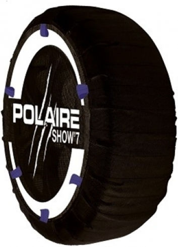 Polaire Show7 S86 Anti-slip Snow Socks 4x4 Car 2pcs