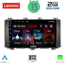 Lenovo Car-Audiosystem für Seat Ateca 2017> (Bluetooth/USB/WiFi/GPS/Apple-Carplay/Android-Auto) mit Touchscreen 9"