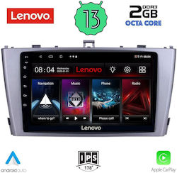 Lenovo Car-Audiosystem für Toyota Avensis 2009-2015 (Bluetooth/USB/WiFi/GPS/Apple-Carplay/Android-Auto) mit Touchscreen 9"