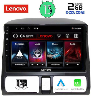 Lenovo Ηχοσύστημα Αυτοκινήτου για Honda CR-V 1996-2006 με Clima (Bluetooth/USB/WiFi/GPS/Apple-Carplay/Android-Auto) με Οθόνη Αφής 9"