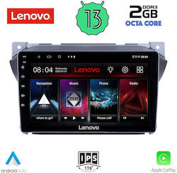 Lenovo Ηχοσύστημα Αυτοκινήτου για Suzuki Alto Nissan Pixo 2009> (Bluetooth/USB/WiFi/GPS/Apple-Carplay/Android-Auto) με Οθόνη Αφής 9"