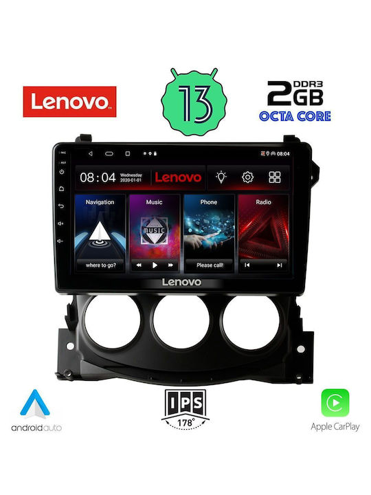 Lenovo Car Audio System for Nissan 370Z 2009-2012 (Bluetooth/USB/WiFi/GPS/Apple-Carplay/Android-Auto) with Touch Screen 9"