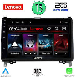 Lenovo Car-Audiosystem für Mercedes-Benz Sprinter 2004> (Bluetooth/USB/WiFi/GPS/Apple-Carplay/Android-Auto) mit Touchscreen 9"