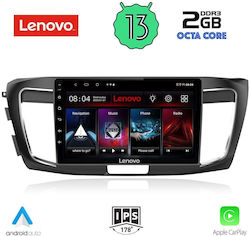 Lenovo Ηχοσύστημα Αυτοκινήτου για Honda Accord 2008-2013 (Bluetooth/USB/WiFi/GPS/Apple-Carplay/Android-Auto) με Οθόνη Αφής 9"