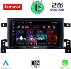 Lenovo Sistem Audio Auto pentru Suzuki Grand Vitara 2005-2015 (Bluetooth/USB/WiFi/GPS/Apple-Carplay/Android-Auto) cu Ecran Tactil 9"