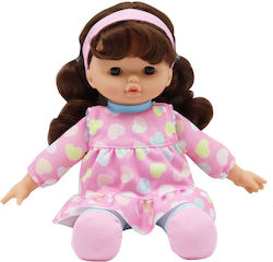 Luna Baby Doll 30 cm Ρόζ