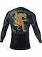 PrideOrDie Long Sleeve Shirt POD202 for Jiu-Jitsu Black