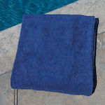 Tog & Tog Luxury Beach Beach Towel Blue 180x80cm. Navy Blue