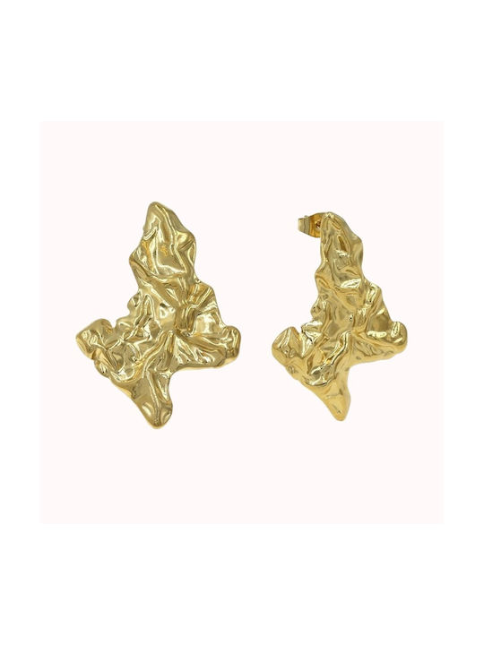 Naya Jewelry Earrings made of Steel Gold Plated