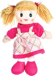 Paws Stoffpuppe Kariertes rosa Kleid für 3+ Jahre alt+ Jahre Paws Stoffpuppe Kariertes rosa Kleid für 3+ Jahre alt+ Jahre