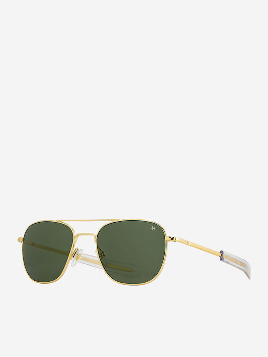 American Optical Γυαλιά Ηλίου Χρυσά με Μεταλλικό Σκελετό American Optical Γυαλιά Ηλίου Χρυσά με Μεταλλικό Σκελετό