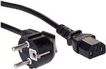 Run & Teng Schuko - IEC C13 Cable 1.5m Black (5689)