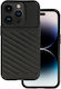 Powertech Back Cover Σιλικόνης Μαύρο (iPhone 15 Pro Max)
