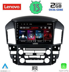 Lenovo Car-Audiosystem für Lexus RX 1998-2003 (Bluetooth/USB/WiFi/GPS) mit Touchscreen 9"